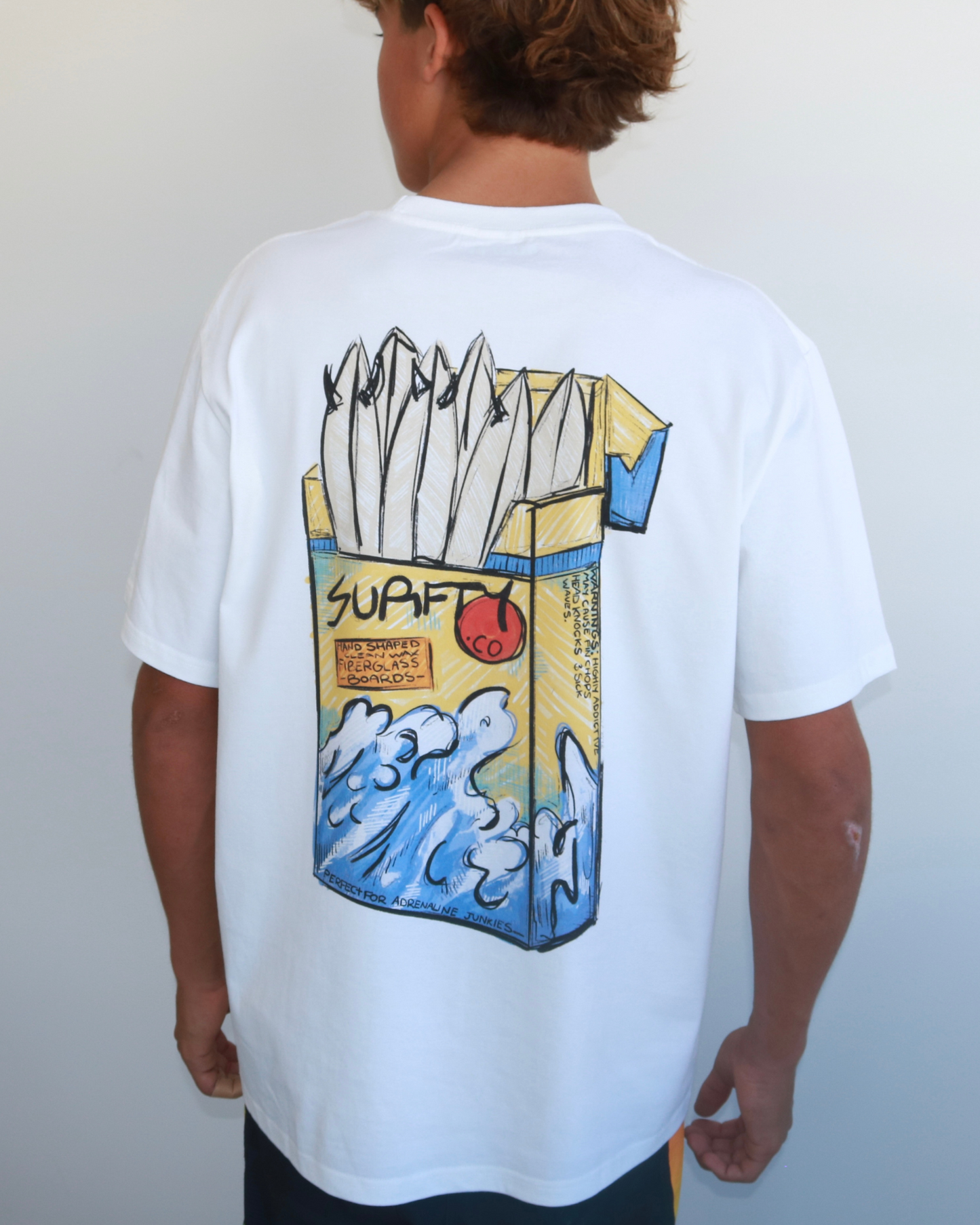 Salt Box Tee White