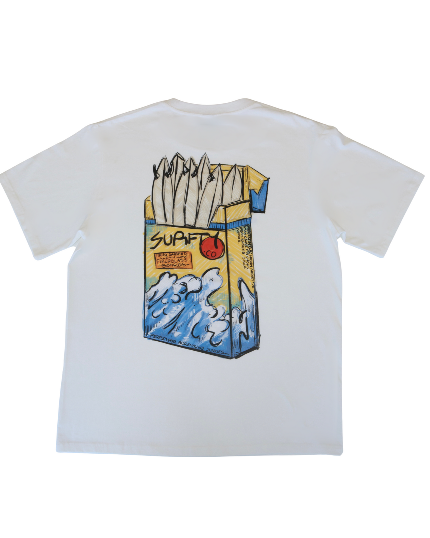 Salt Box Tee White