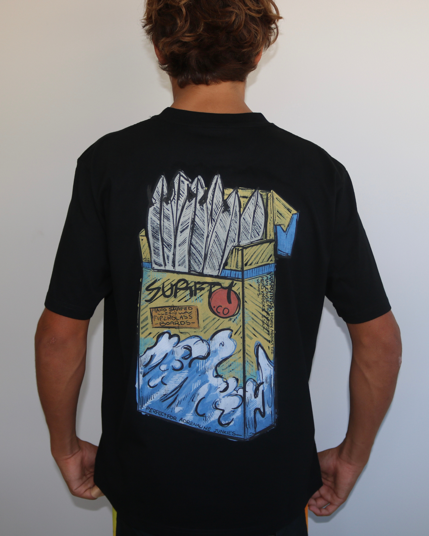Salt Box Tee Black