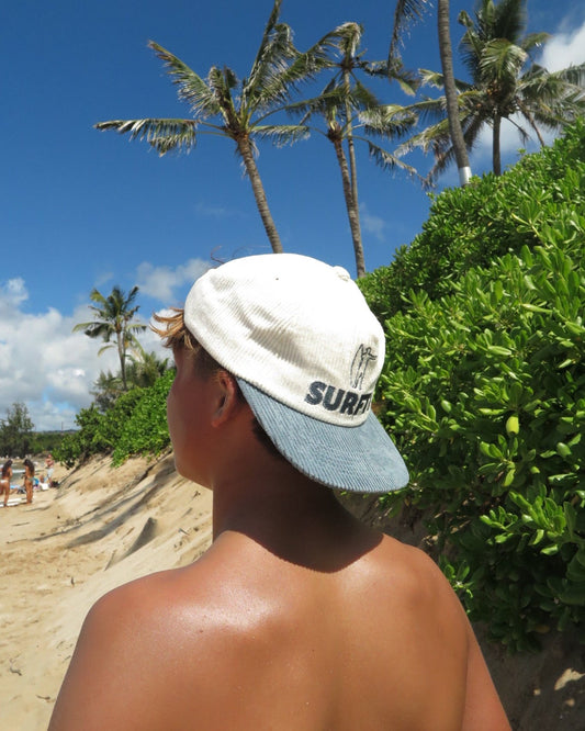 Lani's Banzai Blue Cord Hat